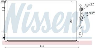 KLİMA RADYATÖRÜ BMW1 F20-F21 (11-)3 F30-F31-F35-F80 (11-)