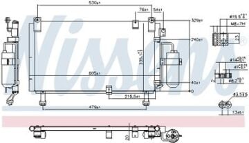 KLİMA RADYATÖRÜ ISUZU D-MAX (2008-2012)