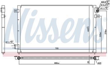 KLİMA RADYATÖRÜ JAGUAR S-TYPE (98-)LINCOLN LS (98-)
