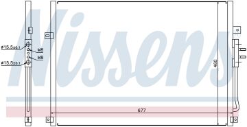 KLİMA RADYATÖRÜ JEEP CHEROKEE 99-03