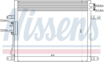 KLİMA RADYATÖRÜ JEEP GRAND CHEROKEE (99-)