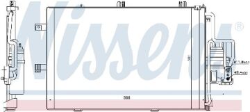 KLİMA RADYATÖRÜ OPEL COMBO (00-)CORSA C (00-)TIGRA B (04-)