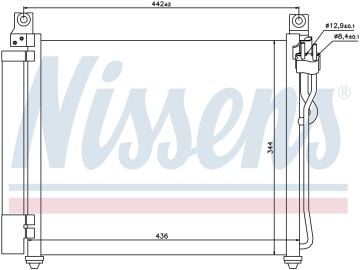 KLİMA RADYATÖRÜ KİA PİCANTO