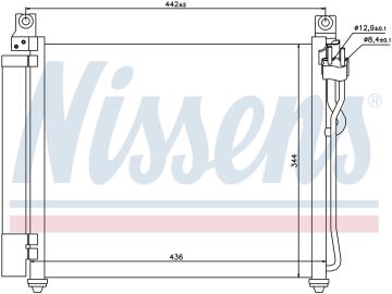 KLİMA RADYATÖRÜ KİA PİCANTO