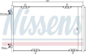 KLİMA RADYATÖRÜ PEUGEOT 301 (12-) CİTROEN C-ELYSEE (12-)