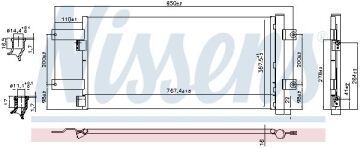 KLİMA RADYATÖRÜ MAN TGX (-07/12-) TGS (-07/12- )