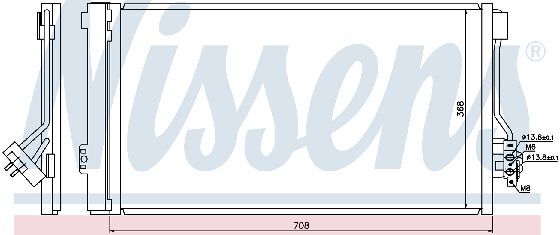 KLİMA RADYATÖRÜ MERCEDES VIANO W639 (03-)VITO II W639 (03-)