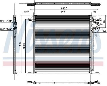 KLİMA RADYATÖRÜ MERCEDES VITO I W638(96-)