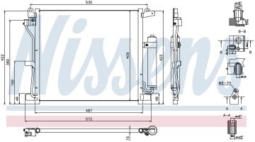 KLİMA RADYATÖRÜ NISSAN JUKE 1.5DCI 2010
