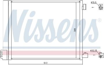 KLİMA RADYATÖRÜ NISSAN MICRA (10-)